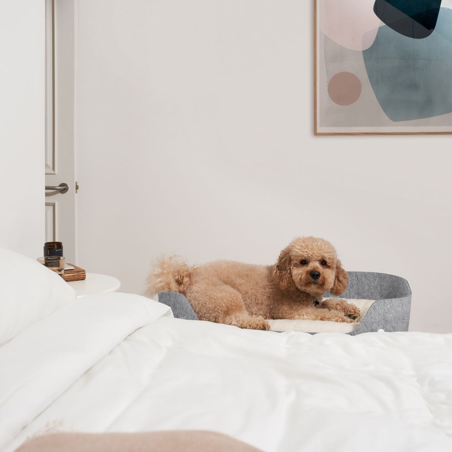 Bedside platform dog top bed for sale