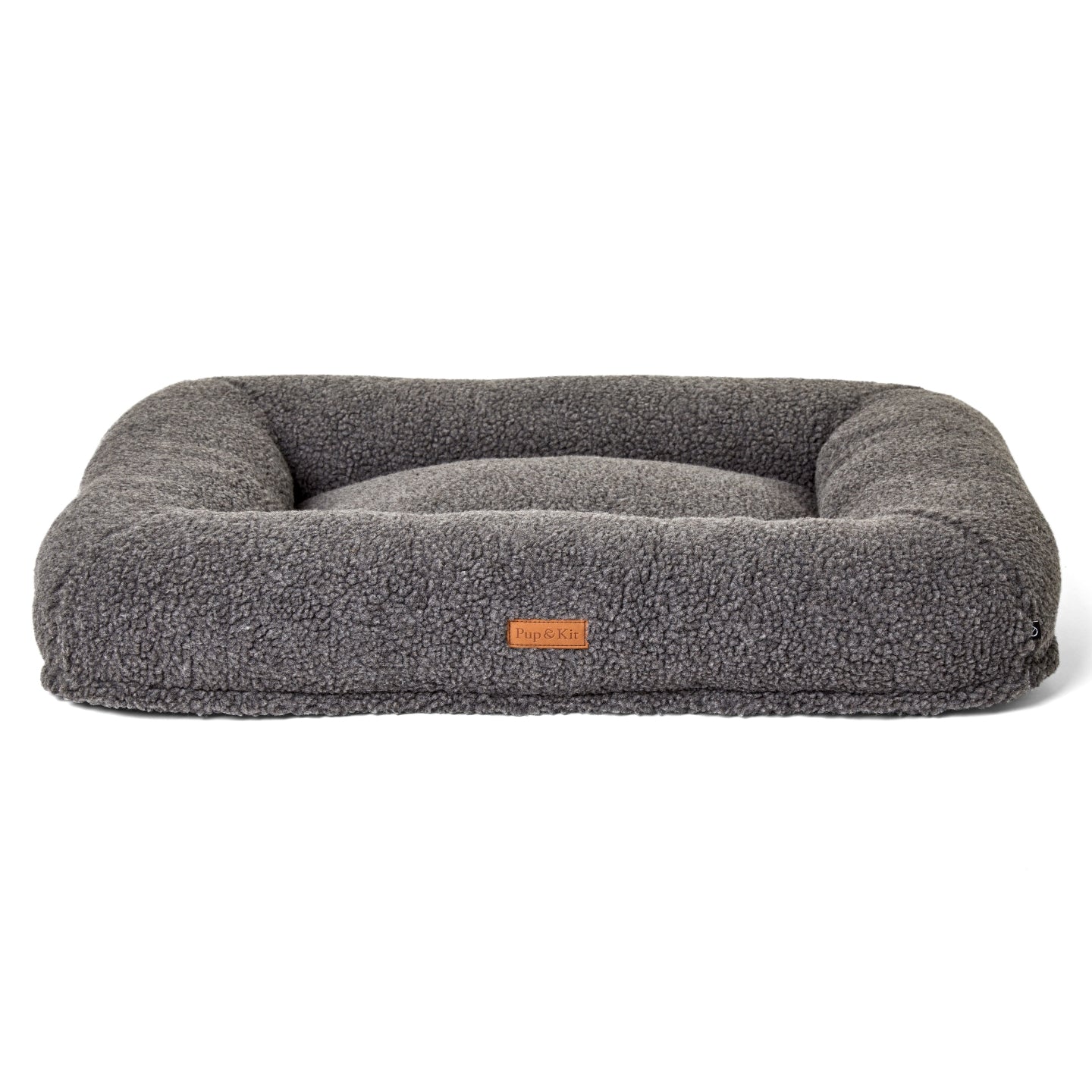 Luxury grey dog bed hotsell